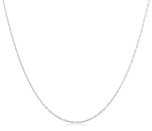 Produktbild: Miore Kette Weißgold 14 Karat / 585 Gold Kette Ankerkette 45 cm