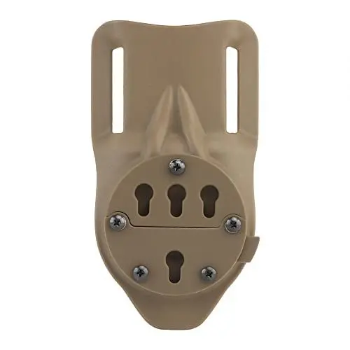 Produktbild: MiOYOOW Holsterbefestigungen Jacket Slot Belt Loop Holster Plattform Adapter Verriegelungskit mit Schnellverschluss für bis zu 2 Zoll Lange Gürtel