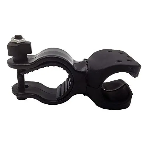 Produktbild: MiOYOOW Universalhalter für Taschenlampen Fahrrad Taschenlampe Halter Lenker Fahrrad Zubehör 360 ° -Drehung Fahrradlenker-Taschenlampenhalterung