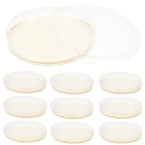 Produktbild: Mipcase 10 Stück Agarplatten – Wissenschaftlich Vorgegossene Petrischale Petrischalen Petri-Nährstoffplatten Vorgegossenes Agar-Gewebekultur-Set Wissenschaftsset Mit Agar