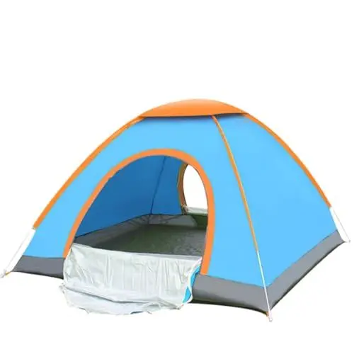 Produktbild: Mipcase 2-Personen-Campingzelt: Leichtes Rucksackzelt Wasserdichtes Campingzelt Offene Zelte Mit Regenschutz Zum Wandern Bergsteigen