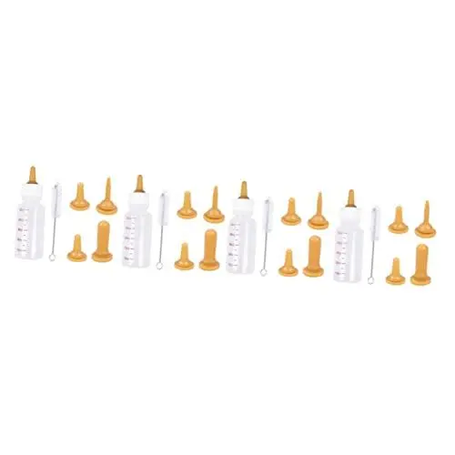 Produktbild: Mipcase 4 Sätze Nuckelflasche Fläschchen Für Haustiere Pflegeset Für Haustiere Kaninchen-futterflasche Kätzchen-pflegeset Hamster Kleine Tiere Kieselgel Neugeboren Flasche Milchpulver
