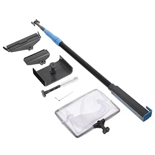 Produktbild: Mipcase Aquariumreiniger 1 Satz Schwamm- -Kit Zum Von Fischrechen Gabelbürste Tank Löffel Kies Funktionell Mehrzweck-Reinigungsglas Werkzeuge Aquarium