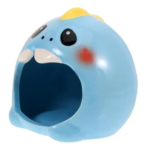 Produktbild: Mipcase Keramik Für Haustiere Hamster Versteck Haustierbettwäsche Mehrkammer Versteck Pinguin Muster Zufällige Farbe