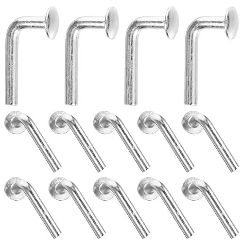 Produktbild: Mipcase Paletten-Sicherheitsnadel: 100 Stück Hardware-Drop-Pin-Rückholpaletten-Pin Palettenregal-Sicherheitsbolzen Mit Flacher Oberseite Hochleistungs-Palettenregal-Clips