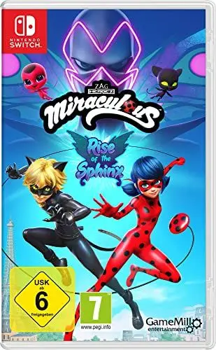 Produktbild: GameMill Entertainment, LLC Miraculous: Rise of the Sphinx - (Nintendo Switch)