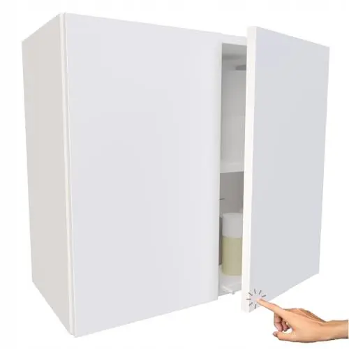 Produktbild: Miradu Kleine Badezimmermöbel Hängeschrank, Geräumiger medizinschrank, Modern Wandschrank, Kleiner Schrank, badezimmerschrank hängend, medizinschrank hängend, Bad Schrank (Weiß, 52x60x30)