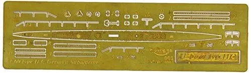 Produktbild: Mirage Hobby 005 40025 - Deutsches U-Boot U 60 Typ II C Ätzsatz, Modellbauzubehör