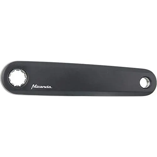 Produktbild: Miranda Unisex – Erwachsene Delta 0 Kurbel, Schwarz, 175 mm