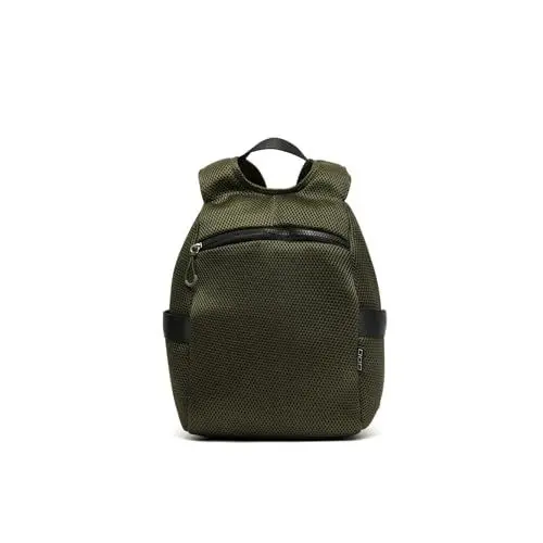 Produktbild: MISAKO Salvi Kleiner Anti-Diebstahl-Rucksack aus Nylon - Modische Damen-Anti-Diebstahl-Rucksacktasche - Kleiner, geräumiger Freizeitrucksack Salvi Grün 35 X 20 X 13 cm