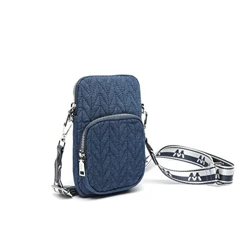 Produktbild: MISAKO Paddy Mini-Schultertasche für Mobiltelefon Damen - Paddy Blau 21 X 12 X 2 cm