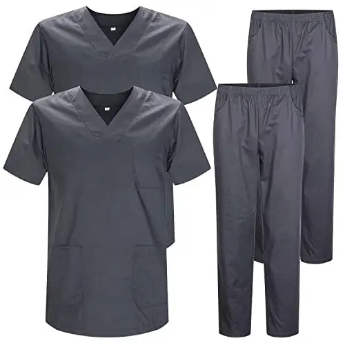 Produktbild: MISEMIYA - Pack * 2 Pcs - Unisex-Schrubb-Set - Medizinische Uniform mit Oberteil und Hose ref.2-8178 - 4XL, Grau 22