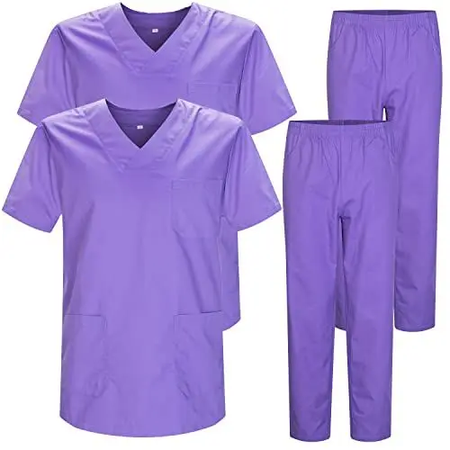 Produktbild: MISEMIYA - Pack * 2 Pcs - Unisex-Schrubb-Set - Medizinische Uniform mit Oberteil und Hose ref.2-8178 - XX-Large, Flieder 22