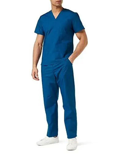 Produktbild: MISEMIYA - Unisex-Schrubb-Set - Medizinische Uniform mit Oberteil und Hose ref.6801-6802 - Small, Marineblau 68