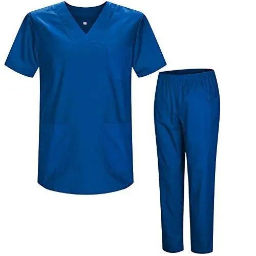 Produktbild: MISEMIYA - Unisex-Schrubb-Set - Medizinische Uniform mit Oberteil und Hose ref.8178 - Small, Blau 37 21