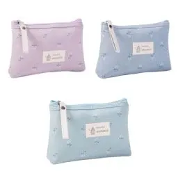 Produktbild: MisFun 3 Stück Kleine Kosmetiktasche für Handtasche, Make up Tasche, Kosmetiktasche aus Segeltuch, Kosmetiktasche Damen, Tragbare Kulturbeutel, für Kosmetik Toilettenartikel Kleingeld