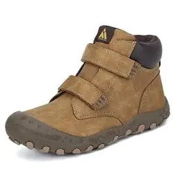 Produktbild: Mishansha Kinder Wanderschuhe Bequeme Sneaker Atmungsaktive Sport Outdoorschuhe Strapazierfähige Laufsohle Braun Gr.38