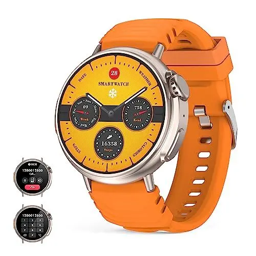 Produktbild: MISIRUN Smartwatch Ultra Herren Damen mit Telefonfunktion, 1,52