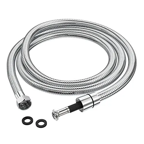 Produktbild: Misounda Edelstahl Duschschlauch (Chrom-2M)