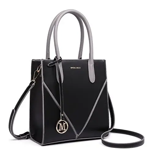 Produktbild: Miss Lulu Handtasche Damen, Schultertaschen für Damen, Umhängetasche, Tasche Damen, Shopper Damen