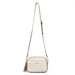 Produktbild: Miss Lulu Umhängetasche Damen, Crossbody Bag Damen, Tasche damen, Handtasche damen umhängetasche, Quaste Dekoration Handtasche Damen Klein,Goldene Hardware