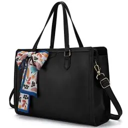 Produktbild: Missnine Laptop Handtasche Damen Laptoptasche 15,6 Zoll Aktentasche Lehrertasche Shopper Groß Arbeitstasche Tote Bag Businesstasche mit 3 Fächern für Büro Schule
