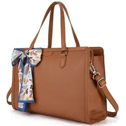 Produktbild: Missnine Laptop Handtasche Laptoptasche 15,6 Zoll Lehrertasche Damen Aktentasche Shopper Groß Arbeitstasche Tote Bag Businesstasche mit 3 Fächern für Büro Schule