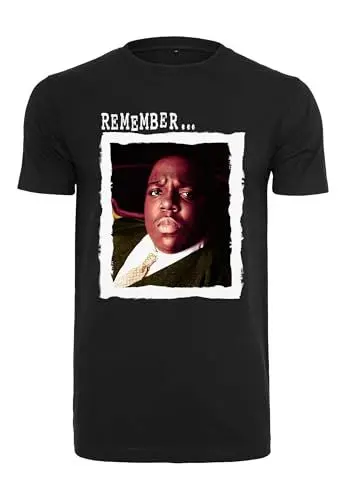 Produktbild: Mister Tee Herren Biggie Remember Tee L Black
