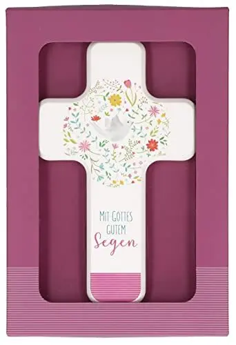 Produktbild: Mit Gottes gutem Segen: Holzkreuz