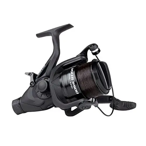 Produktbild: Mitchell MX1 FS Freilauf Baitrunner Style Angelrolle - Karpfenangeln - Brassen, Schleien, Barben, Schwarz