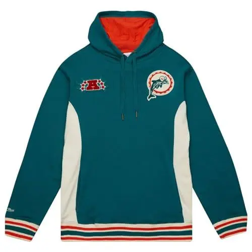 Produktbild: Mitchell & Ness French Terry Hoody - Miami Dolphins - XXL