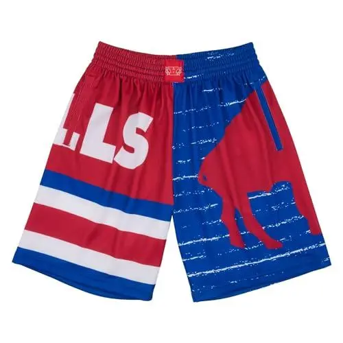 Produktbild: Mitchell & Ness M&N Buffalo Bills JUMBOTRON 3.0 Basketball Shorts - XL