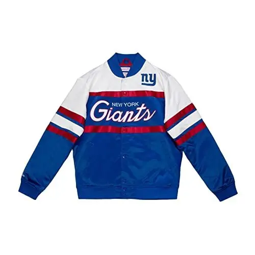 Produktbild: Mitchell & Ness M&N Heavyweight Satin Jacke - Script New York Giants - XL