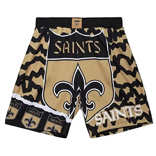 Produktbild: Mitchell & Ness M&N New Orleans Saints JUMBOTRON Basketball Shorts - S