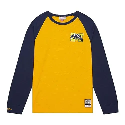 Produktbild: Mitchell & Ness NCAA Legendary Slub Longsleeve - University of Michigan, L