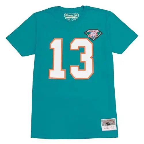 Produktbild: Mitchell & Ness NFL Name & Number T-Shirt Miami Dolphins - Dan Marino, S