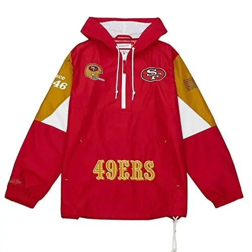 Produktbild: Mitchell & Ness Windbreaker Anorak Jacke - ORIGINS San Francisco 49ers - M