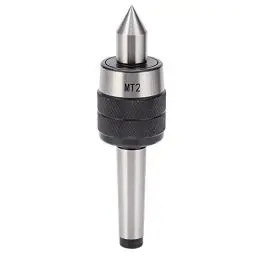 Produktbild: Mitlaufende Körnerspitze für Drehbank, 60 Grad MT2 Live Center Drehmaschine, Zentrierspitze Reitstock Rotary Fräszentrum, für Machine Taper CNC Drehmaschine Werkzeug 0.005mm Präzisions Stahl