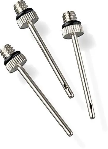 Produktbild: Mitre Euro Ballnadeln - 3er-Set | Ballpumpennadeln | Aufpumpnadel, Silber, Einheitsgröße