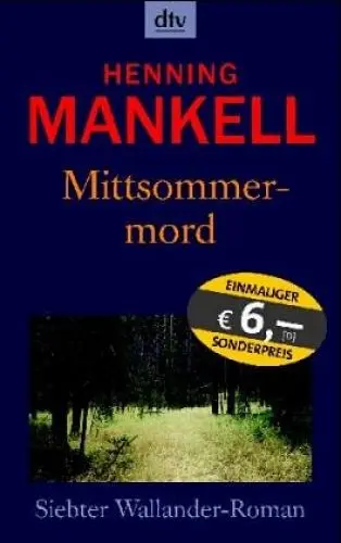 Produktbild: Mittsommermord: Roman (Kurt-Wallander-Reihe, Band 8)