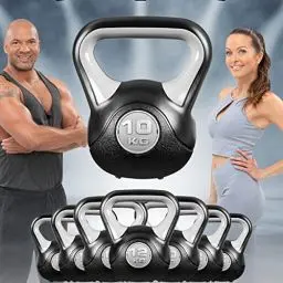 Produktbild: Miweba Sports Kettlebell KB200 | 4.0-12.0 Kg Gewichte - Kugelhantel - Kugelgewicht - Schwunghantel - Kettlebells - Hanteln - Hantel für Indoor & Outdoor - Krafttraining - Bodenschonend (10.0 kg)