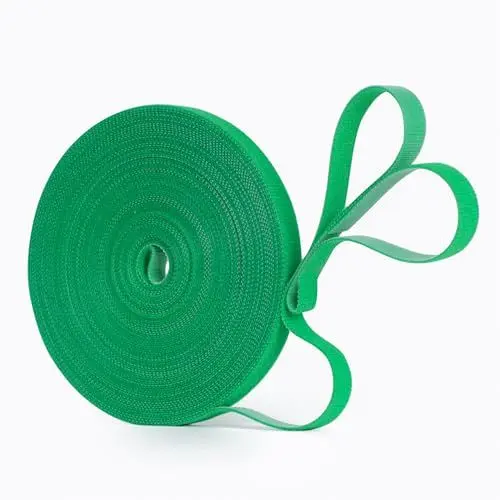 Produktbild: MIXC Klettband Pflanzenbinder Pflanzenband Selbstklebend Extra Stark Rankhilfe für Pflanzen Kletterpflanzen Zimmerpflanzen Grün