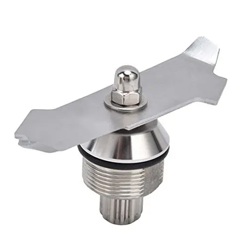 Produktbild: Mixer Messer Ersatz, 2-Blatt Entsafter Ersatzmesser, Mixer Ersatzteile, Kompatibel mit Blender Advance RS Messer, Edelstahl
