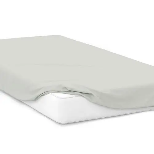 Produktbild: Mixi Trends Spannbettlaken Jersey Spannbetttuch 100% Baumwolle Bettlaken Bettlaken, Größe:90 x 200 cm, Farbe:Hellgrau