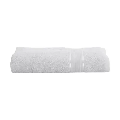 Produktbild: Mixibaby 8 TLG. Handtuchset 4X Handtuch 4X Gästetuch Weiß mit Farbkombi, Farbe:Weiss