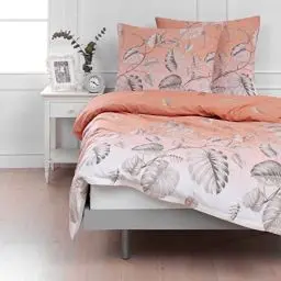 Produktbild: Mixibaby Bettwäsche Bettgarnitur Bettbezug Baumwolle 135x200 155x220 200x200 200x220 Modern, Größe:135 x 200 cm, Design Bettwäsche:Ivy D13