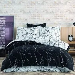 Produktbild: Mixibaby Bettwäsche Bettgarnitur Bettbezug Bedruckt Baumwolle 135x200 155x220 200x200, Größe:155 x 220 cm, Design Bettwäsche:Lucca