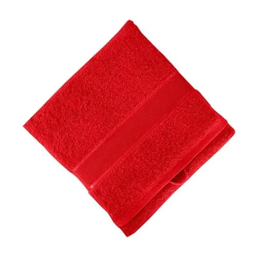Produktbild: Mixibaby Handtücher Gästetuch Handtuch Duschtuch Badetuch Saunatuch Baumwolle, Größe:Duschtuch 70x140cm, Farbe:Rot