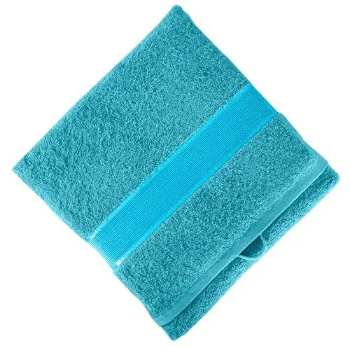 Produktbild: Mixibaby Handtücher Gästetuch Handtuch Duschtuch Badetuch Saunatuch Baumwolle, Größe:Gästetuch 30x50cm, Farbe:Hellblau