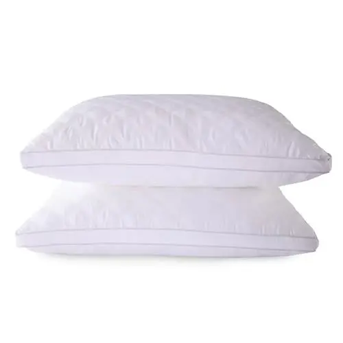 Produktbild: Mixibaby Premium Kopfkissen 2er Set 50 x 70cm Schlafkissen Atmungsaktiv Weich Kissen Gestepptes Nackenkissen, Model:Diamond Puff Pillow